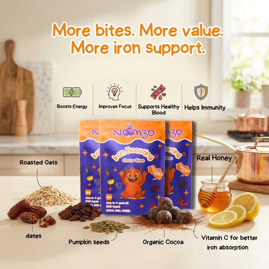 Pack of 3 Iron Boosting Choco Bites