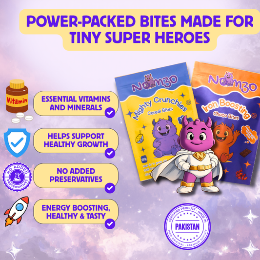 Super Snack Bundle (1 x IronBoost Choco Bites + 1 x Mighty Crunchies Cereal Bites)