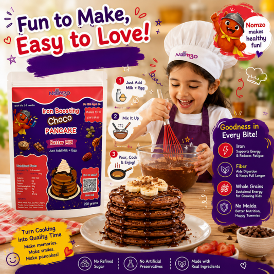 How to Make Iron Boosting Choco Pancakes