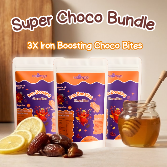 Pack of 3 Iron Boosting Choco Bites