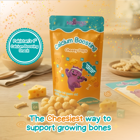 Calcium Boosting Cheesy Pops