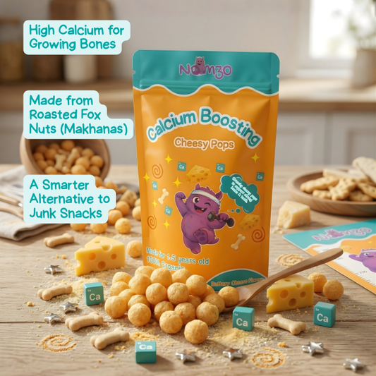 Calcium Boosting Cheesy Pops
