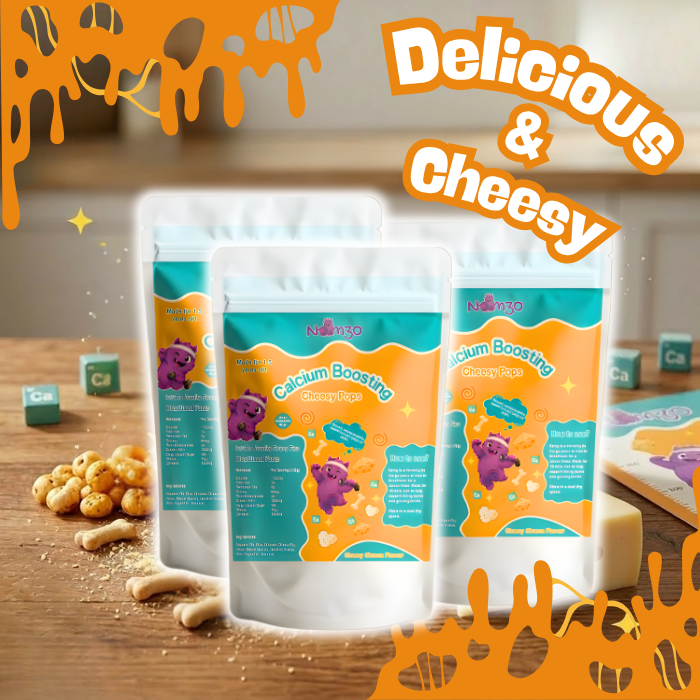 Pack of 3 Calcium Boosting Cheesy Pops