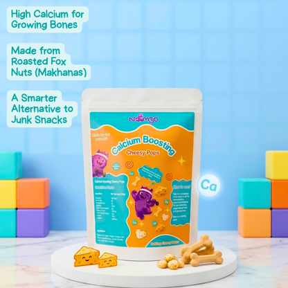 Calcium Boosting Cheesy Pops