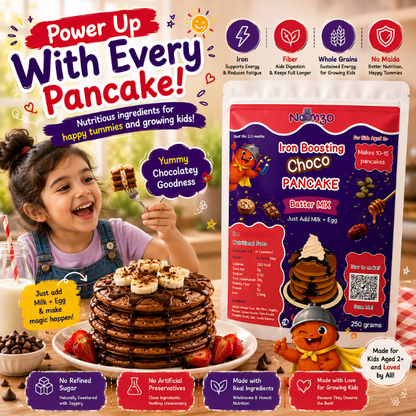 Iron Boosting Choco Pancake Mix
