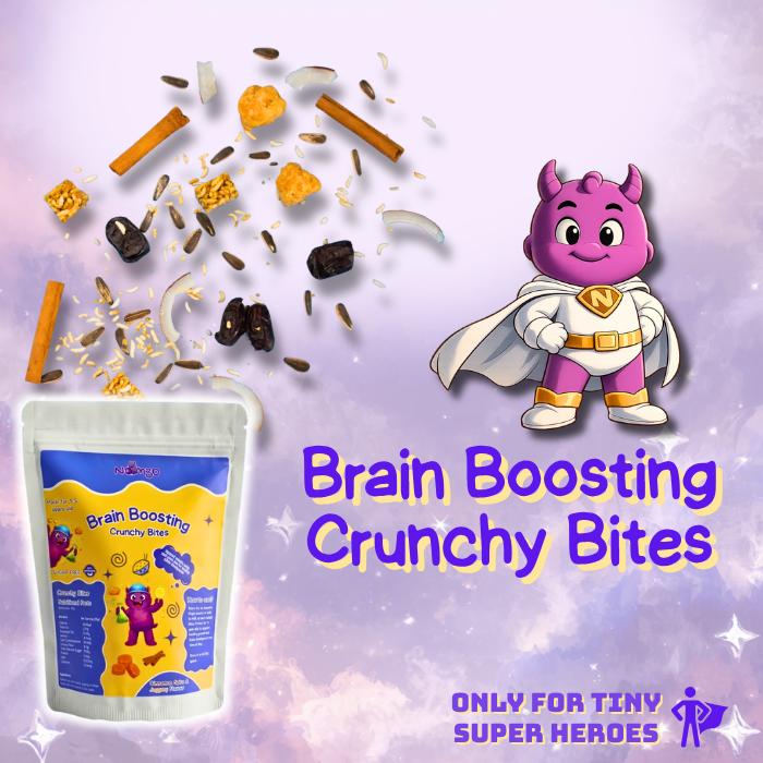 Super Snack Bundle (1 x IronBoost Choco Bites + 1 x Brain Boosting Crunchy Bites)